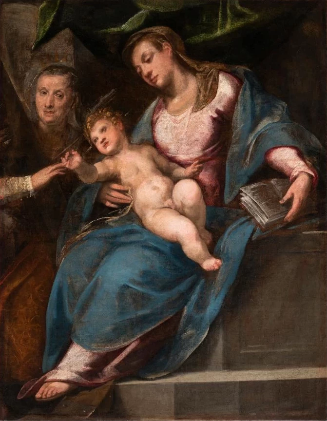 Vergine con Gesù Bambino e Santa Caterina o Sant’Elena Imperatrice